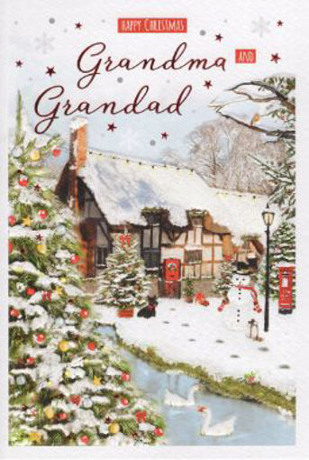 Picture of GRANDMA & GRANDAD CHRISTMAS CARD